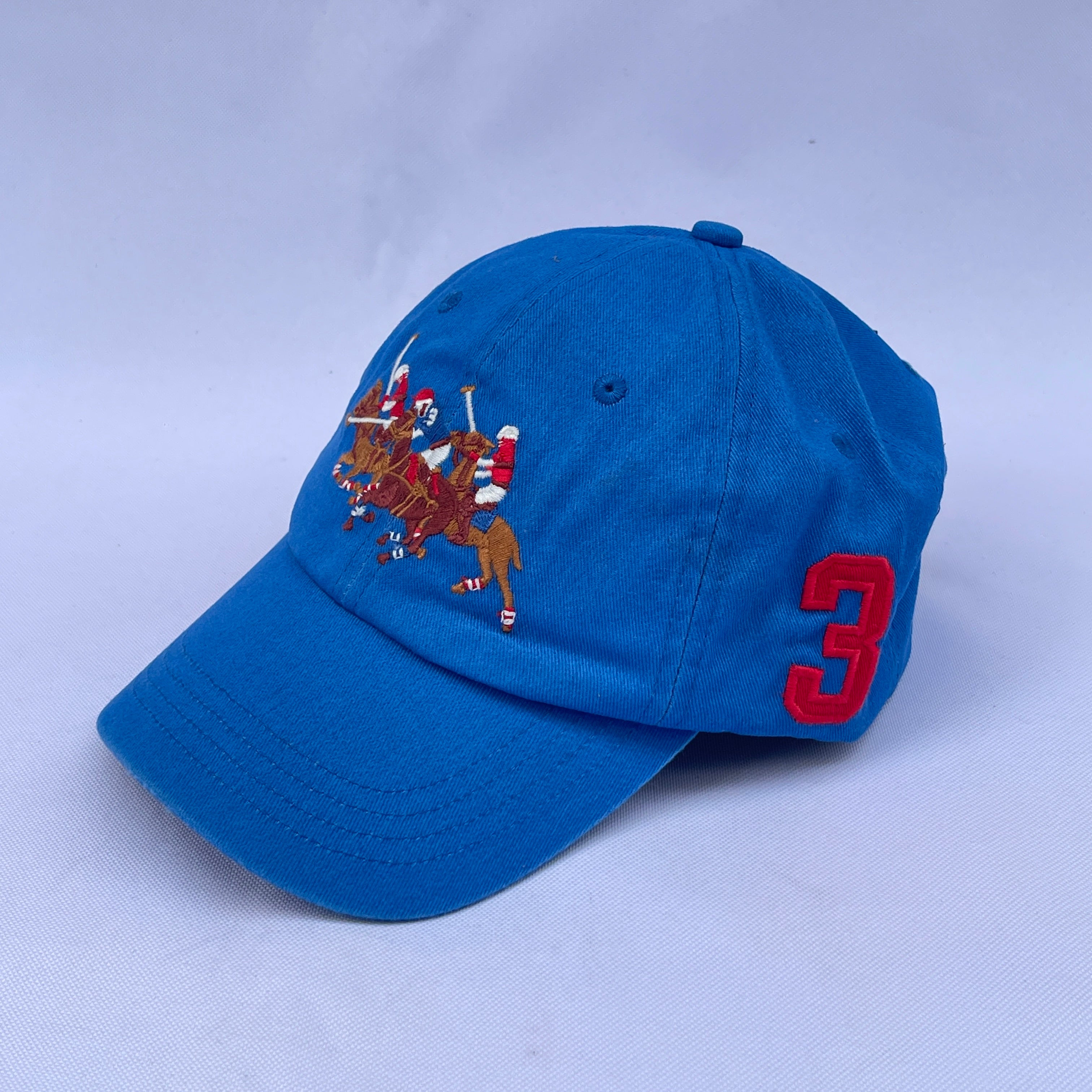 Men's Polo Player Cap – Blue