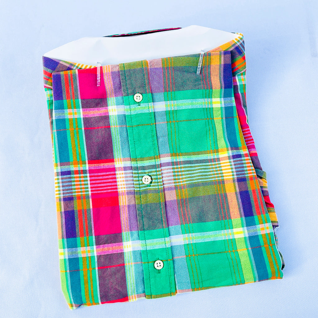 Mint Riviera Madras Plaid Shirt