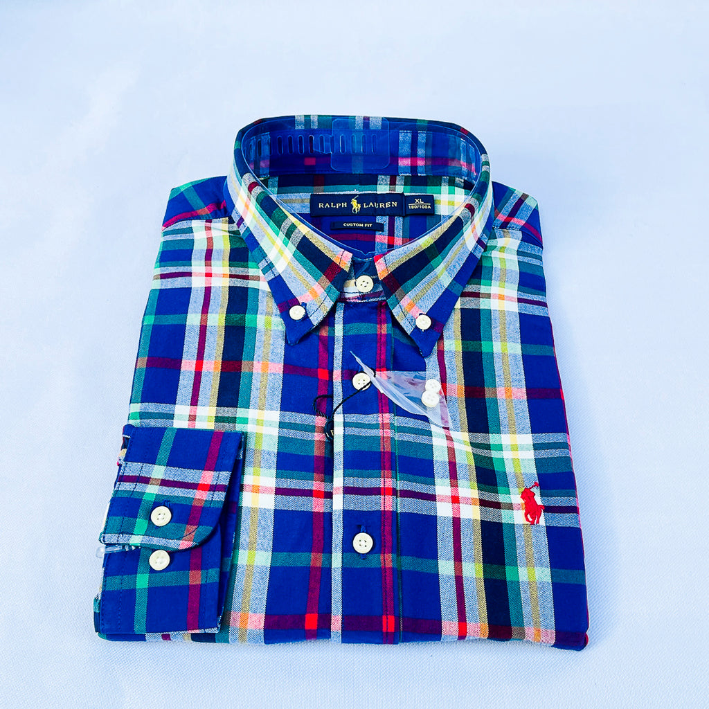 Royal Navy Heritage Plaid Long Sleeve Shirt