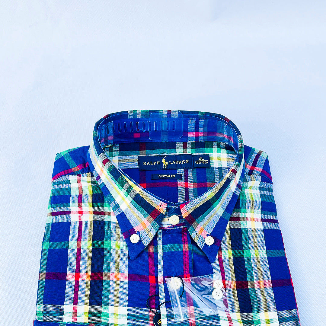 Royal Navy Heritage Plaid Long Sleeve Shirt