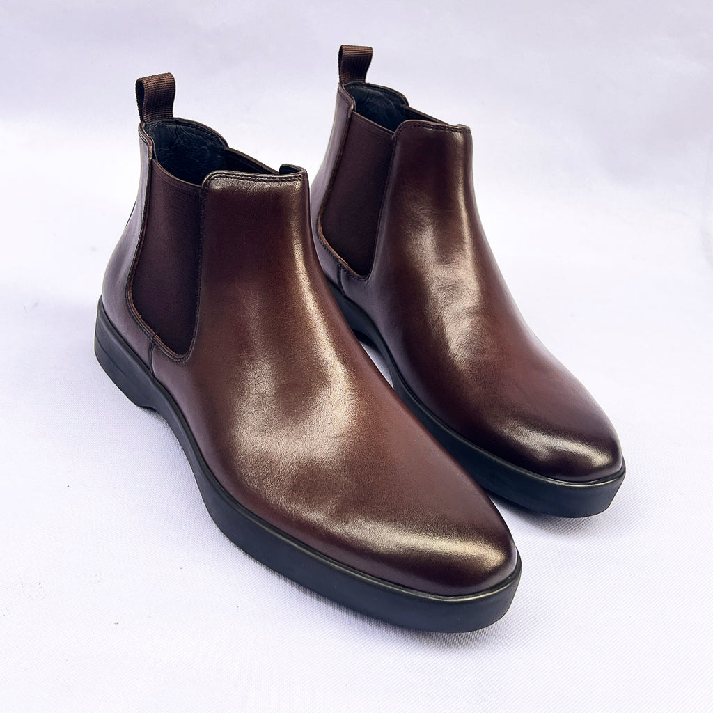 Sovereign Leather Chelsea Boot – Dark Brown