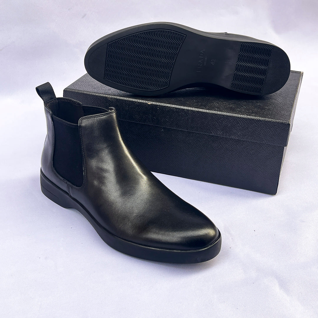 Sovereign Leather Chelsea Boot – Black