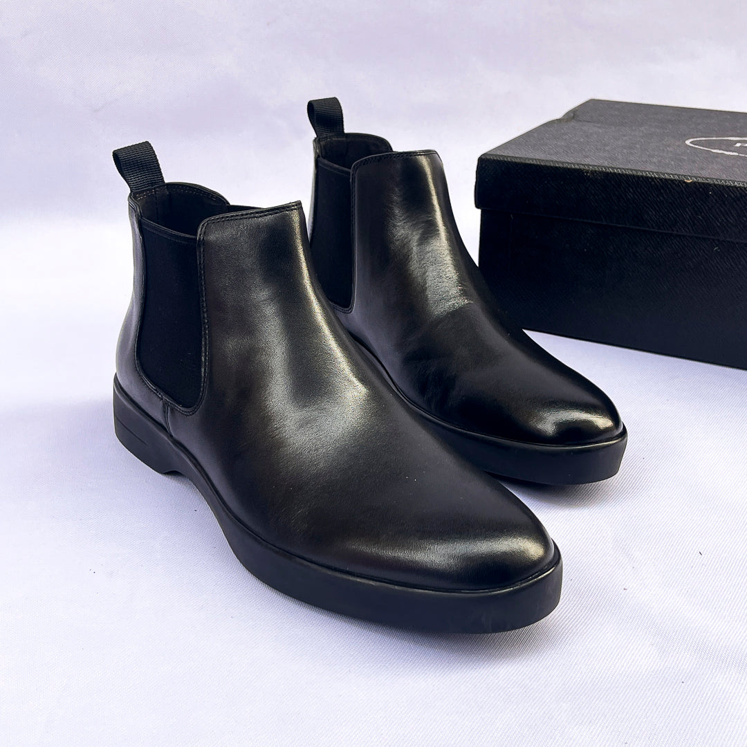 Sovereign Leather Chelsea Boot – Black