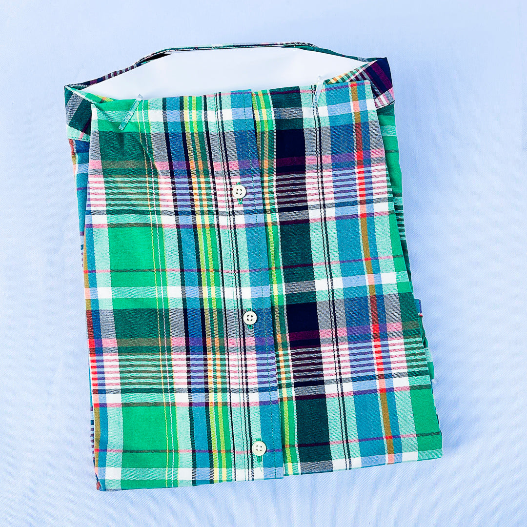 Emerald Regatta Plaid Long Sleeve Shirt