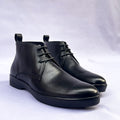 Regent Leather Chukka Boot – Black