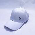 Men's Polo Pony Baseball Cap – White