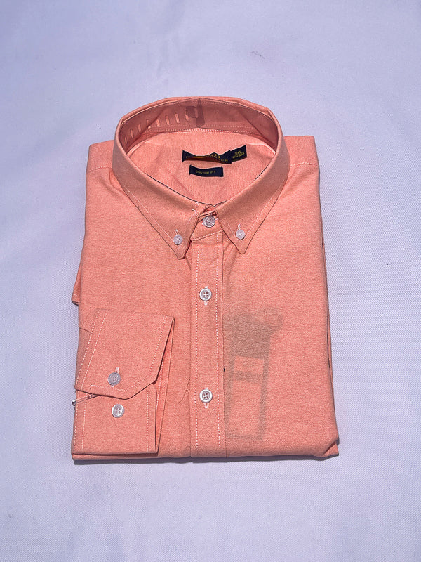 Men's Custom Fit Polo Shirt – Peach