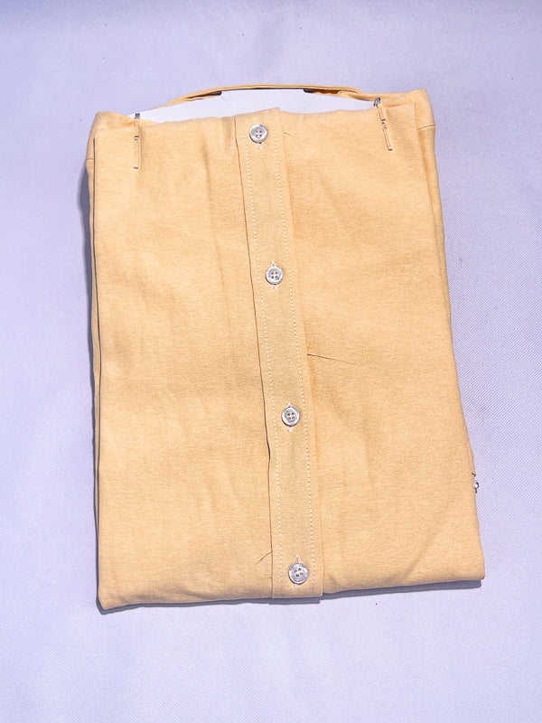 Men's Custom Fit Polo Shirt – Sunshine Yellow