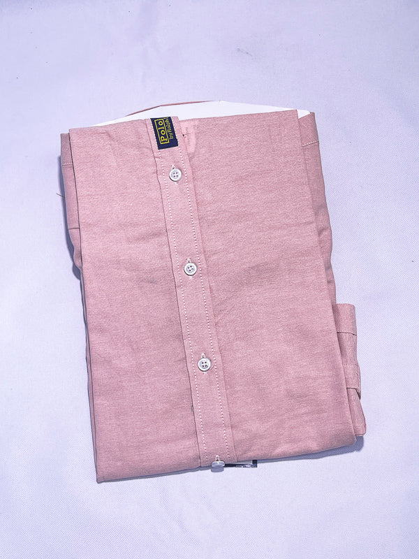 Men's Custom Fit Polo Shirt – Dusty Pink