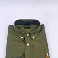 Men's Custom Fit Polo Shirt – Olive Green