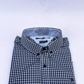 Men's Gingham Check Shirt – Navy