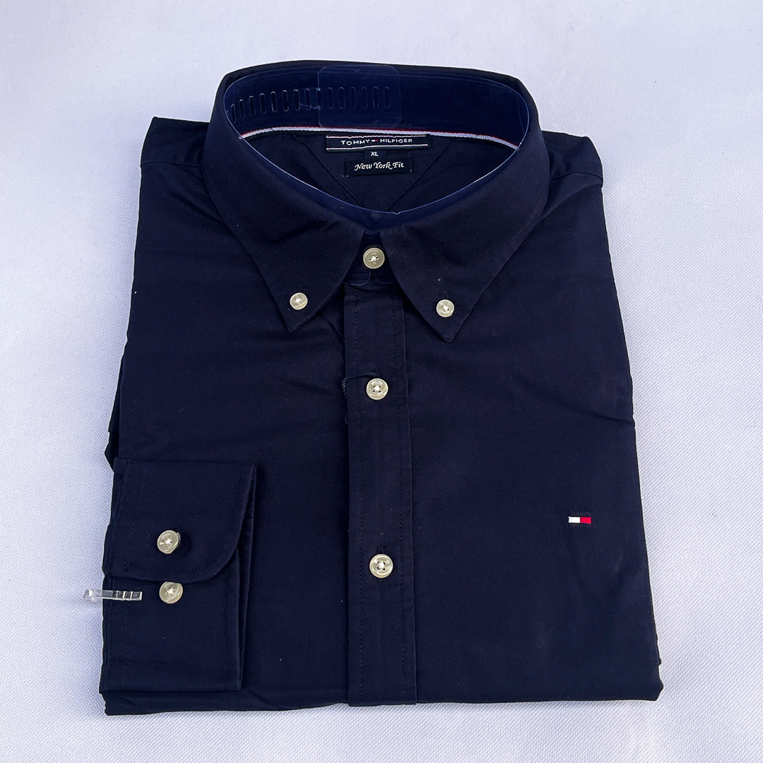 Classic Navy Long Sleeve Shirt