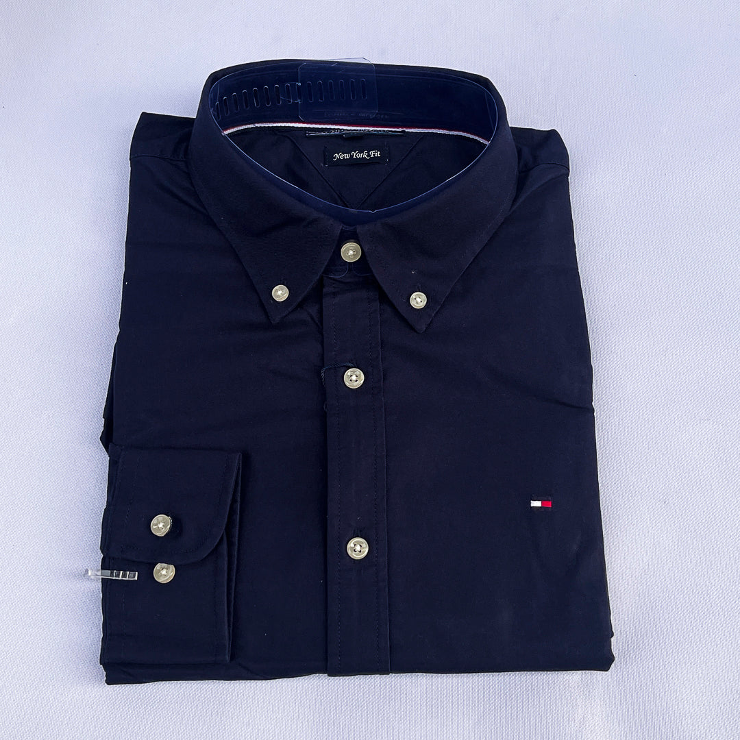 Classic Navy Long Sleeve Shirt