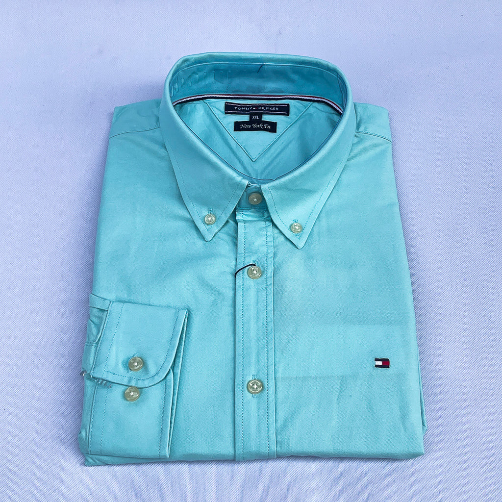 Mint Green Long Sleeve Shirt