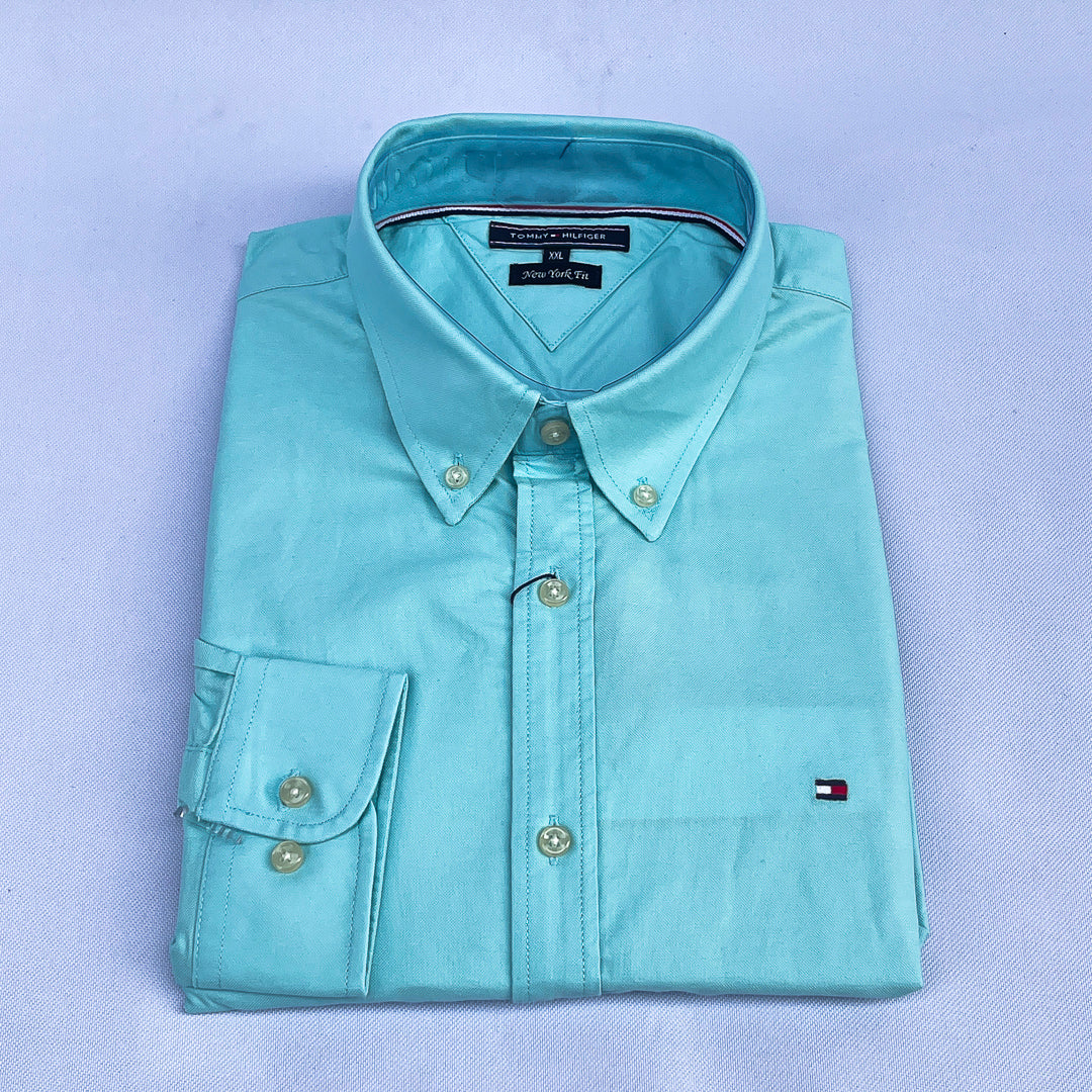Mint Green Long Sleeve Shirt