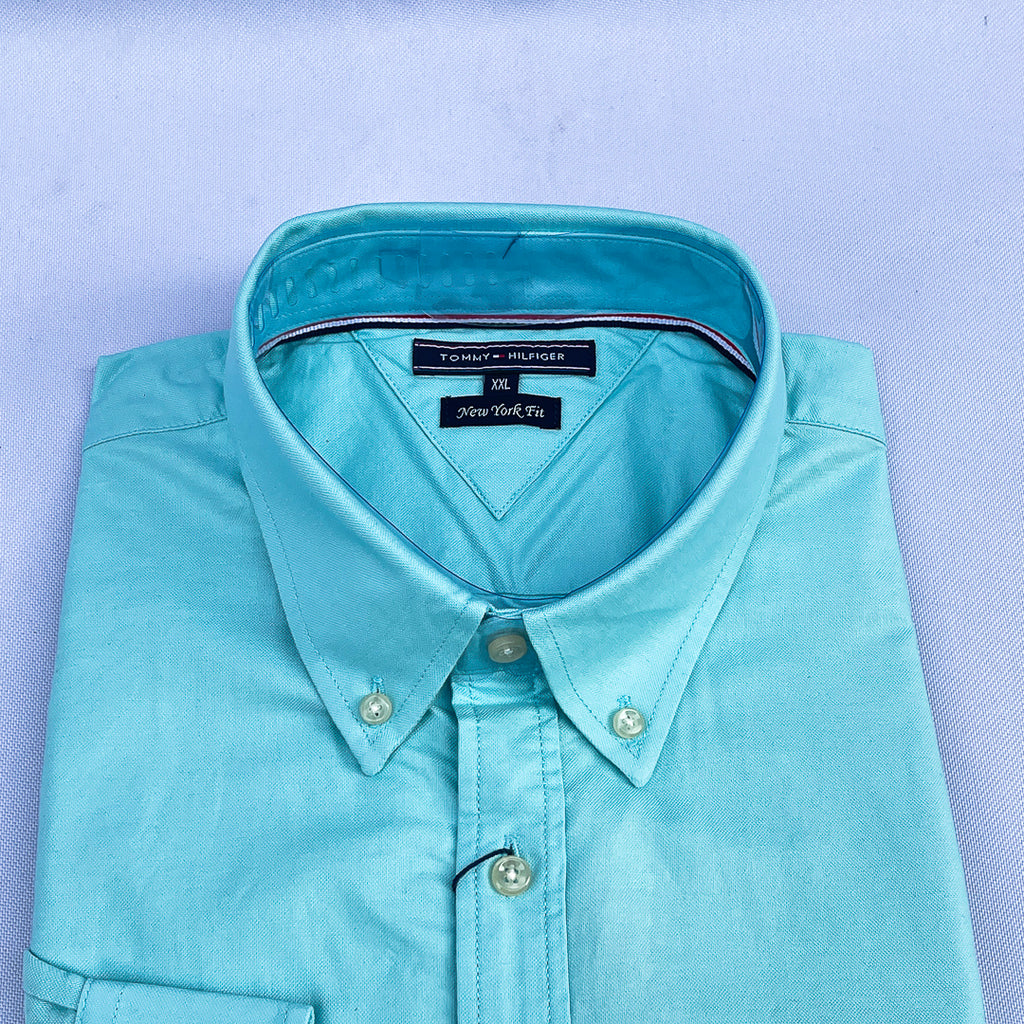 Mint Green Long Sleeve Shirt
