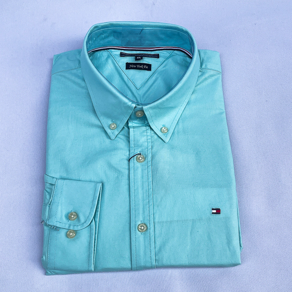 Mint Green Long Sleeve Shirt