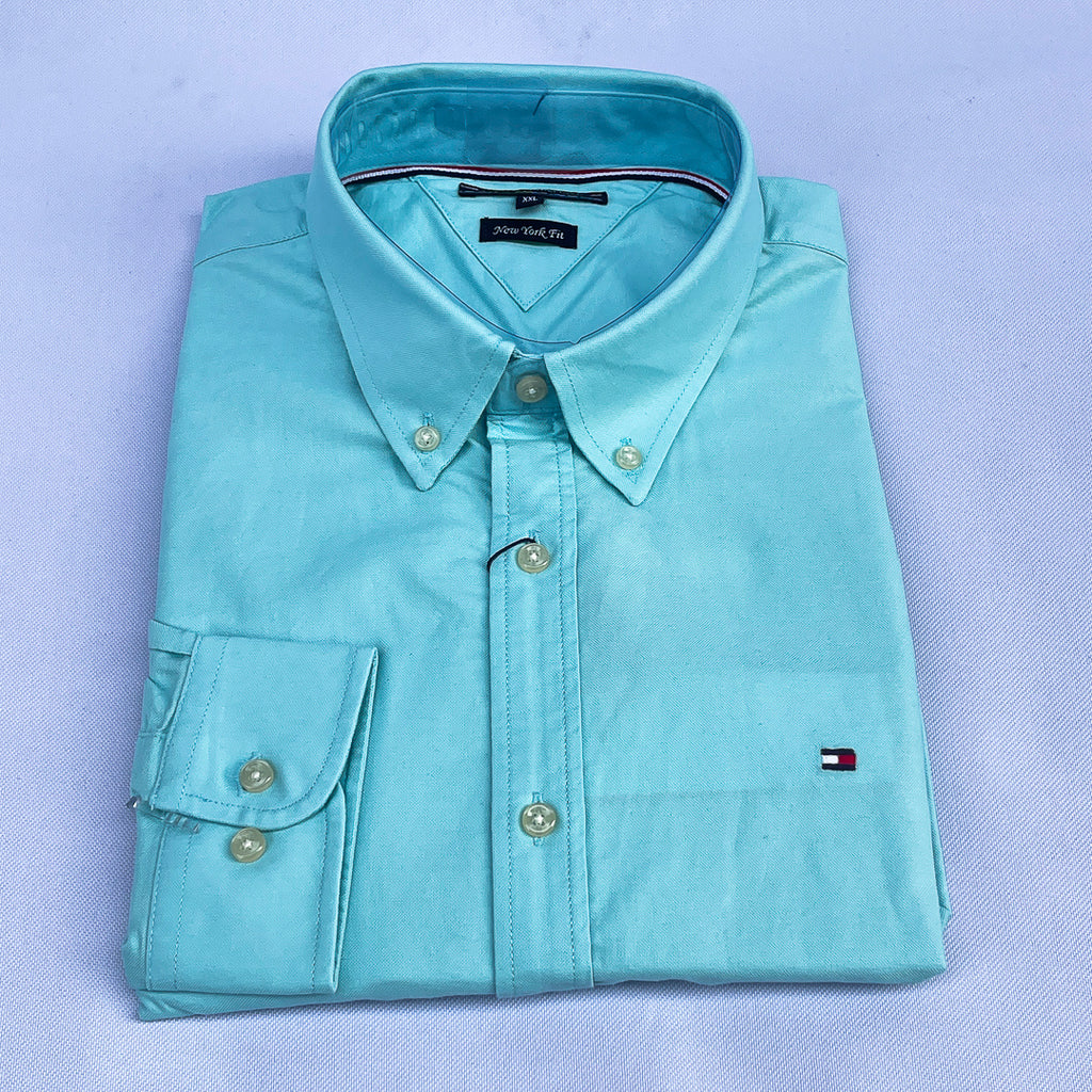 Mint Green Long Sleeve Shirt