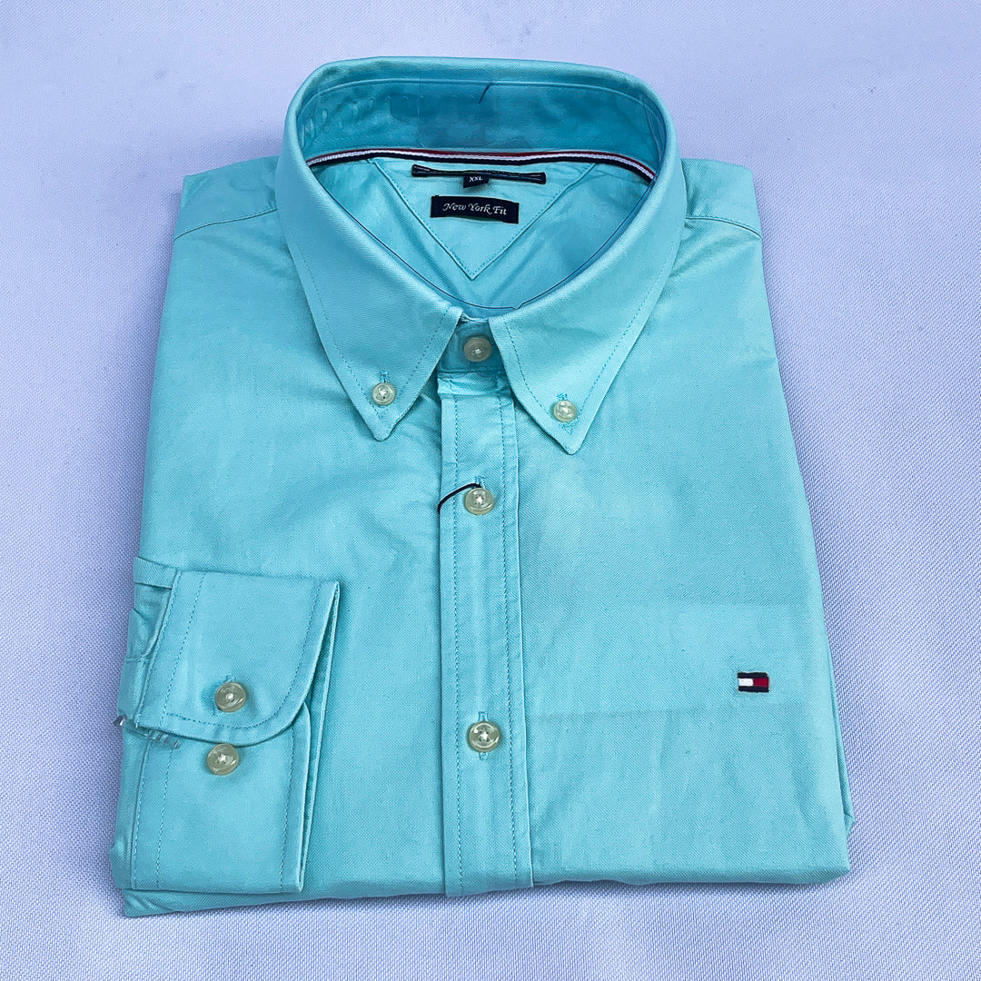 Mint Green Long Sleeve Shirt