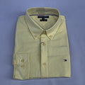 Plain Yellow Long Sleeve Shirt