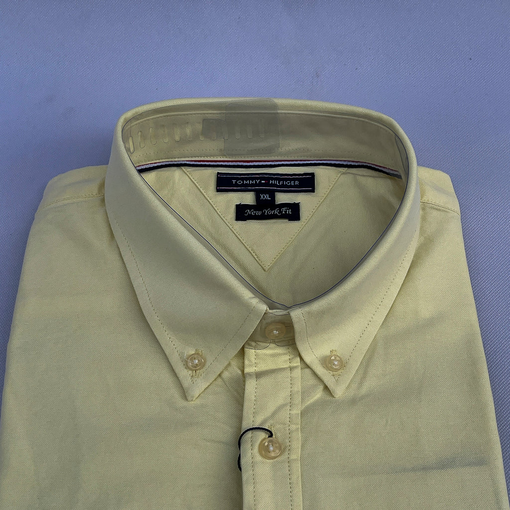 Plain Yellow Long Sleeve Shirt