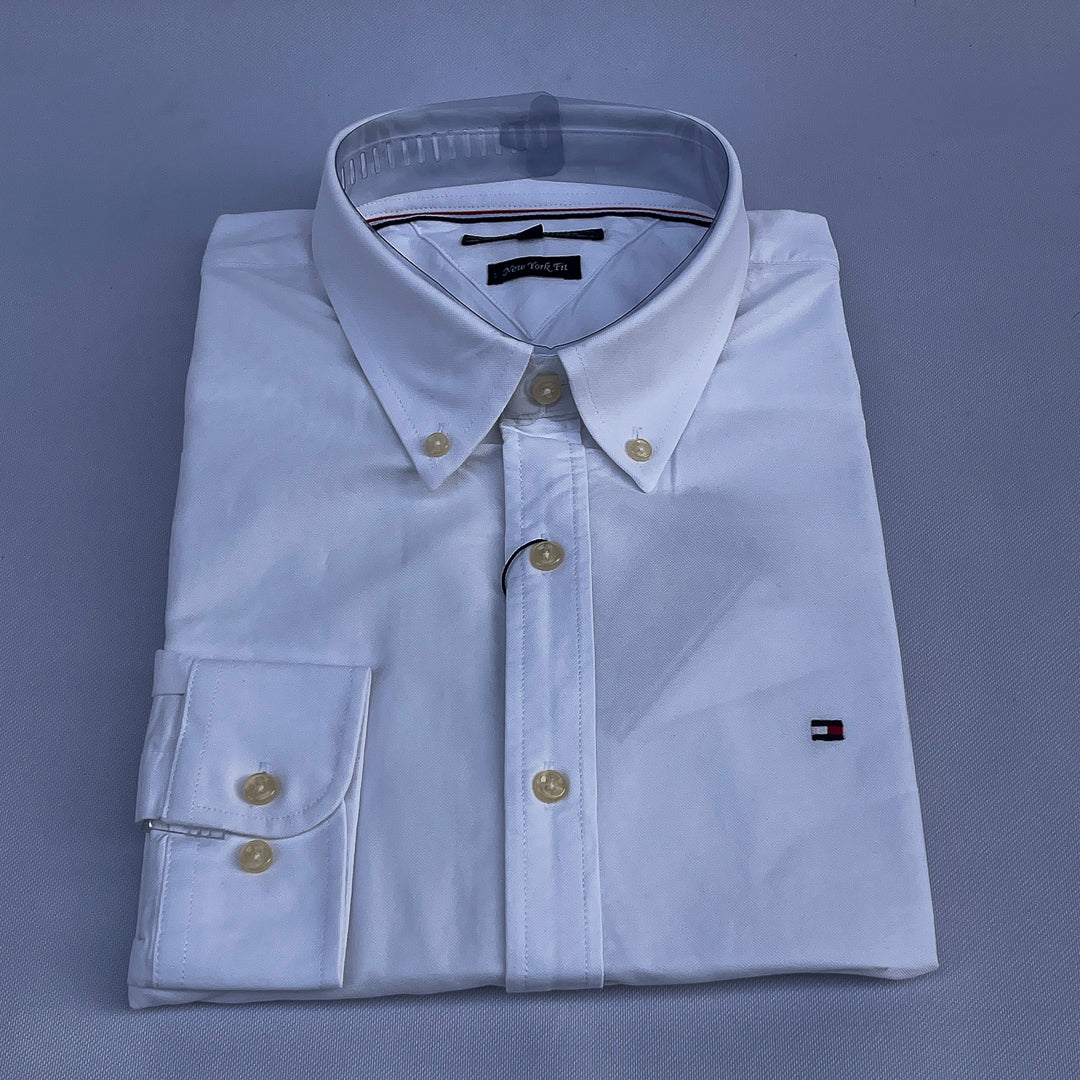 Classic White Long Sleeve Shirt