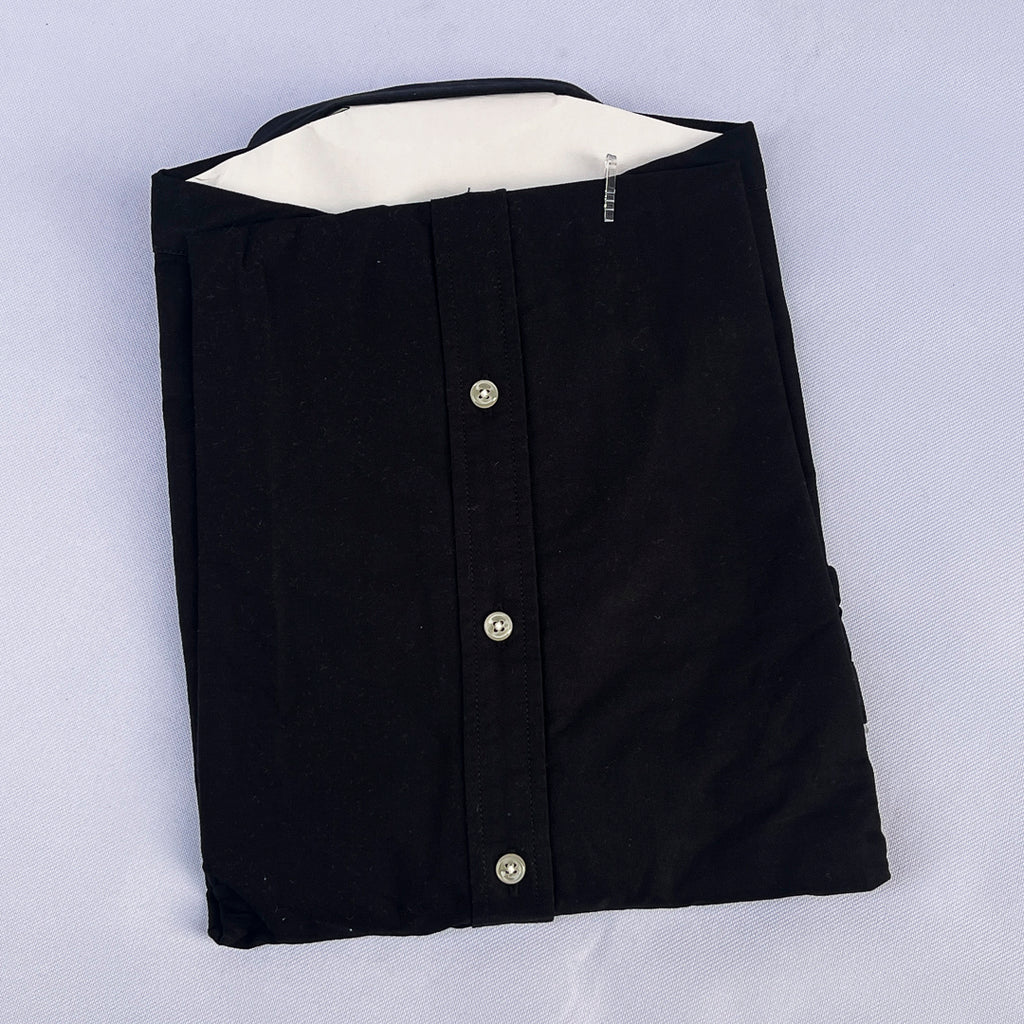 Plain Black Long Sleeve Shirt