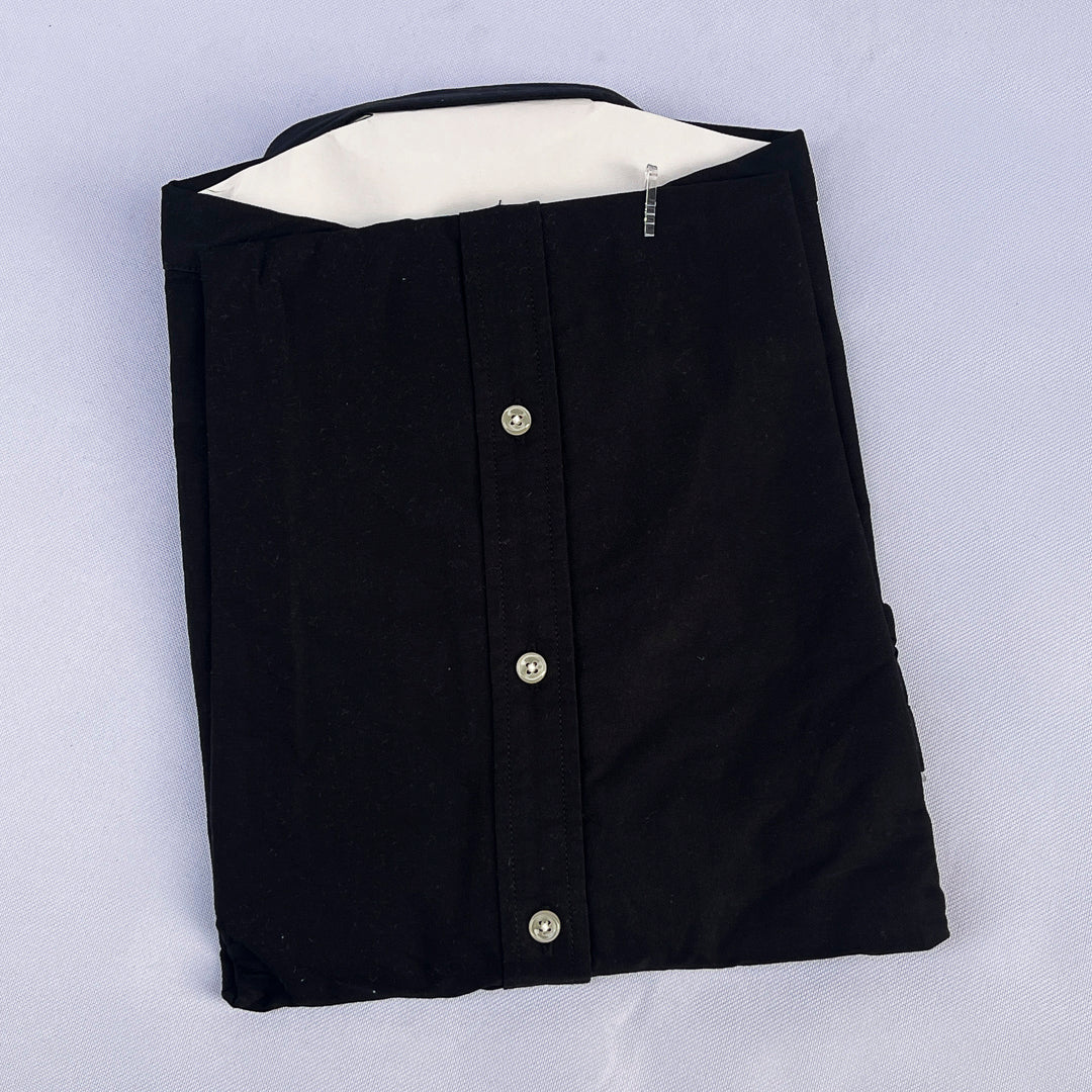 Plain Black Long Sleeve Shirt