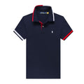 Men's RL Contrast Collar Polo Shirt – Navy Blue