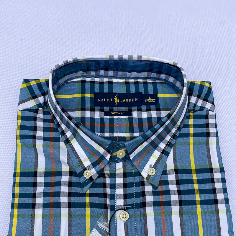 Men's Tartan Red Vibrant Plaid Shirt