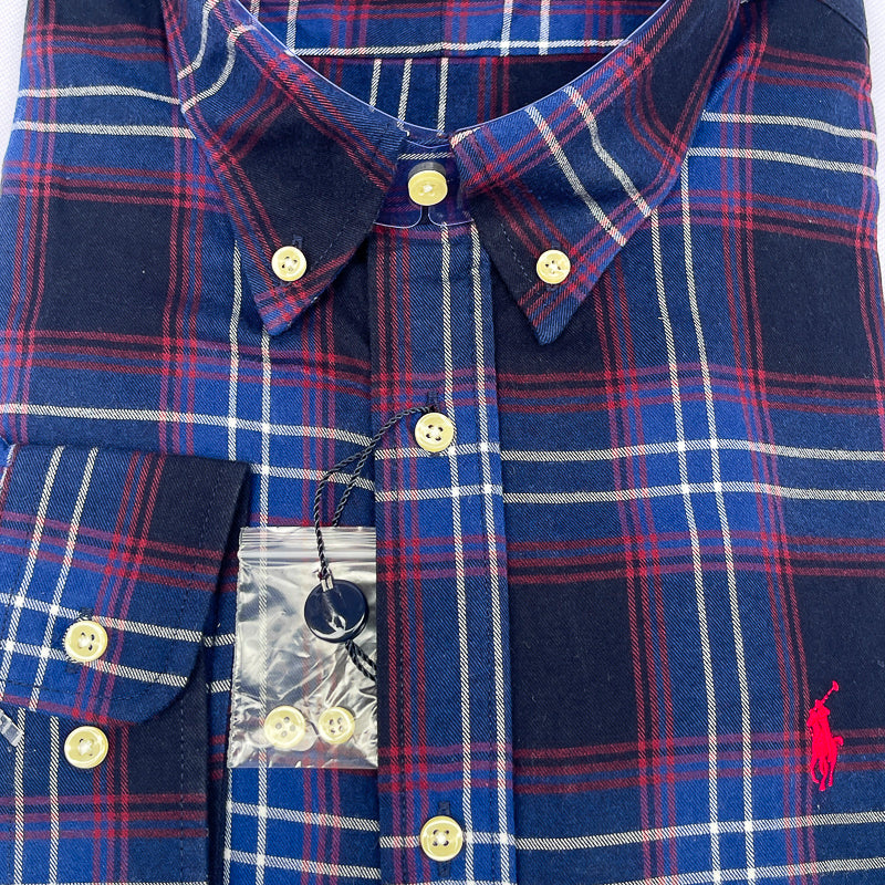 Men's Midnight Burgundy Tartan Shirt